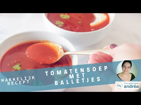 Tomatensoep met Balletjes