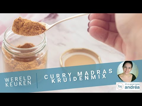 Zelf Curry Madras Kruidenmix Maken