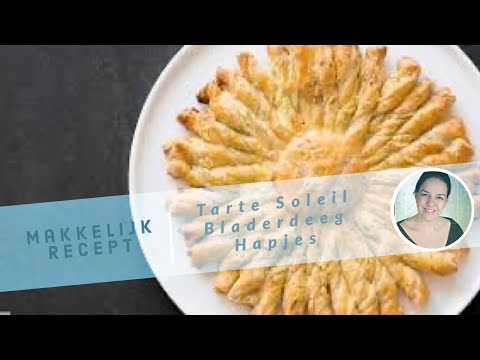 Tarte Soleil bladerdeeghapjes