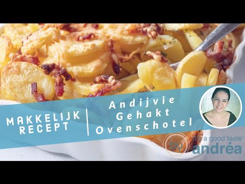 Een recept voor een Andijvie gehakt ovenschotel