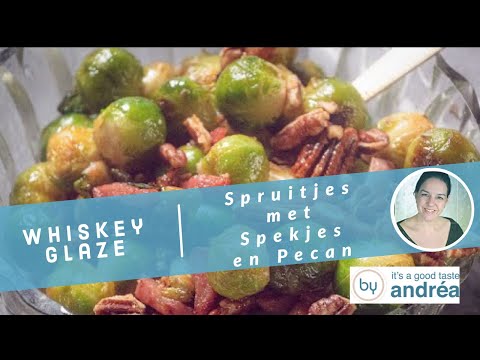 Spruitjes met spekjes en Whiskey glaze