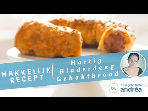 Hartige Bladerdeeg Gehaktbrood