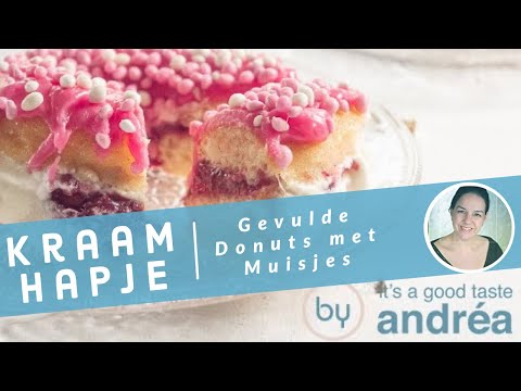 Hoe maak je een Kraamhapje van gevulde donuts {met muisjes}