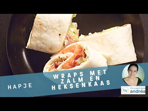 Wraps met Zalm en Heksenkaas