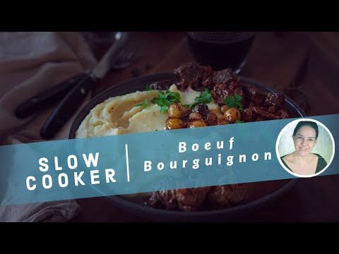 Boeuf Bourguignon uit de slowcooker