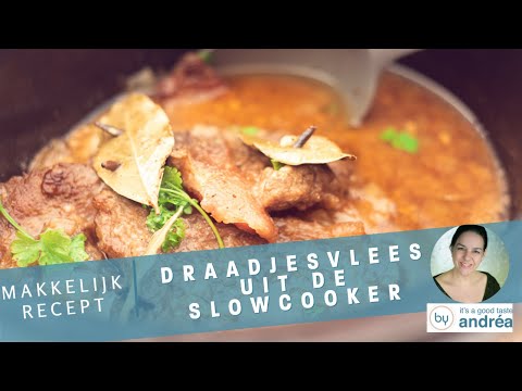 Draadjesvlees uit de Slowcooker