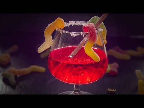 Halloween cocktail