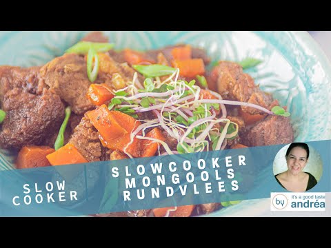 Slowcooker Mongools Rundvlees