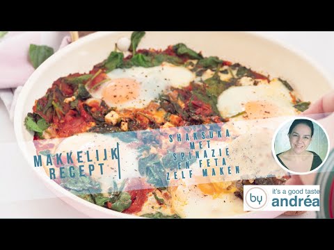 De Lekkerste Shakshuka met Spinazie en Feta Zelf Maken