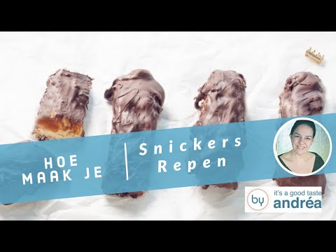 Hoe maak je zelf Snickers (Heerlijk recept)