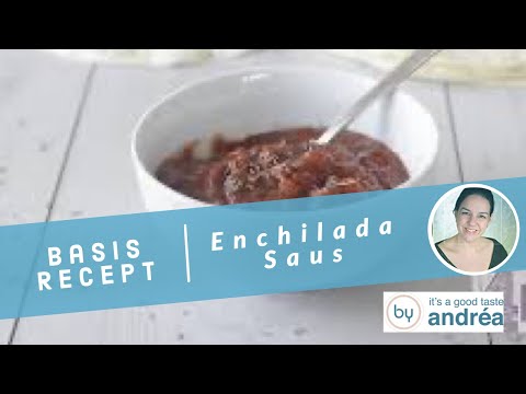 Enchilada saus maken