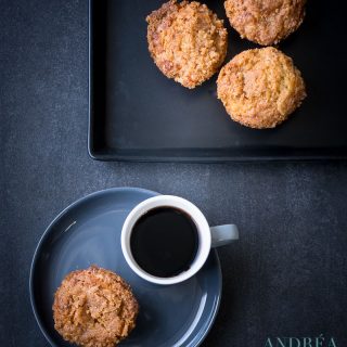 Speculaas muffins met kruimel topping {snel en makkelijk recept}