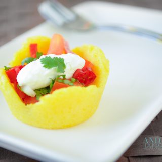 polenta cup fingerfood