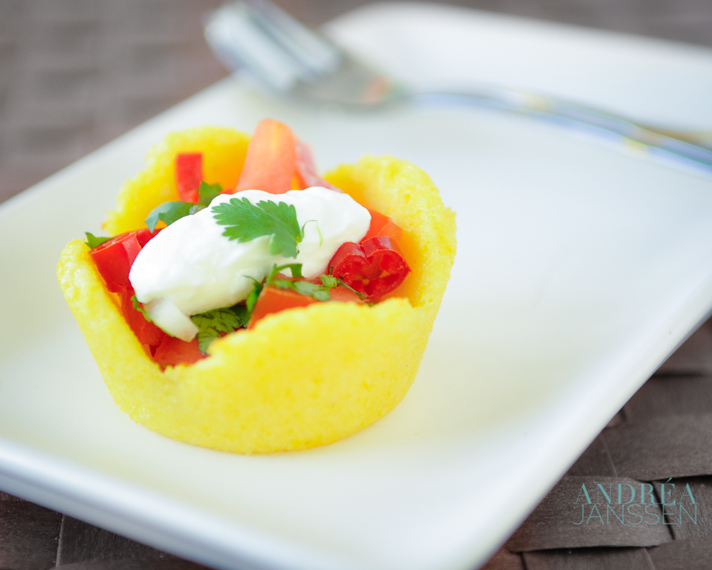 polenta cup fingerfood