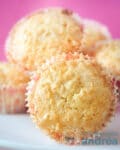 Muffins met parelsuiker