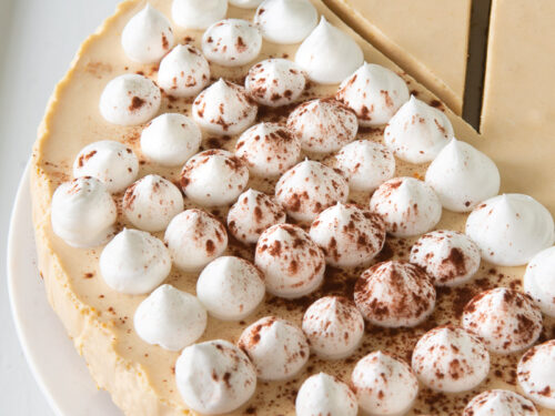 Irish coffee taart