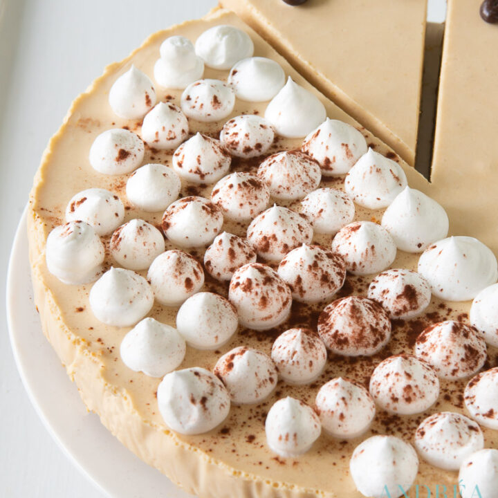 Irish coffee taart