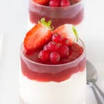 Pin Aardbeien cheesecake in een glaasje
