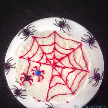 Spinnentaart Halloween