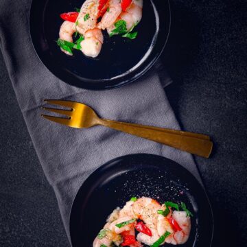 Gourmet recept garnalen pili pili-bewerkt