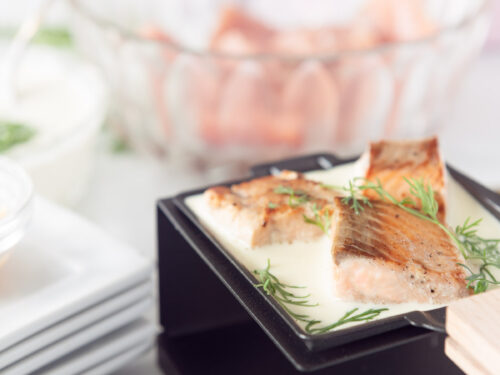 zalm met limoen