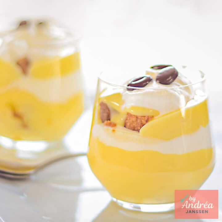 Easy Irish Coffee Trifle Dessert in a Glass