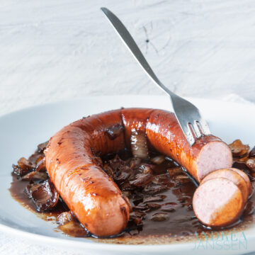 Indische rookworst smoor