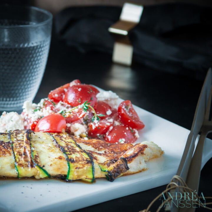 Tilapia filet met tomaten salsa