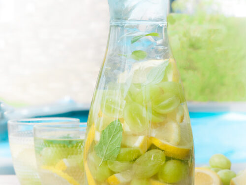 water met een smaakje