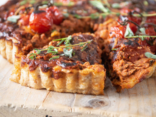 Bolognese quiches