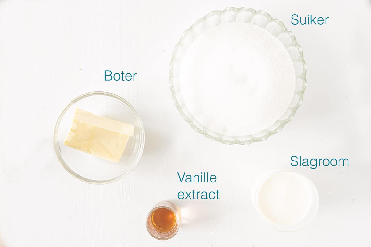 Ingrediënten Zachte karamel fudge met slagroom zelf maken (makkelijk recept)