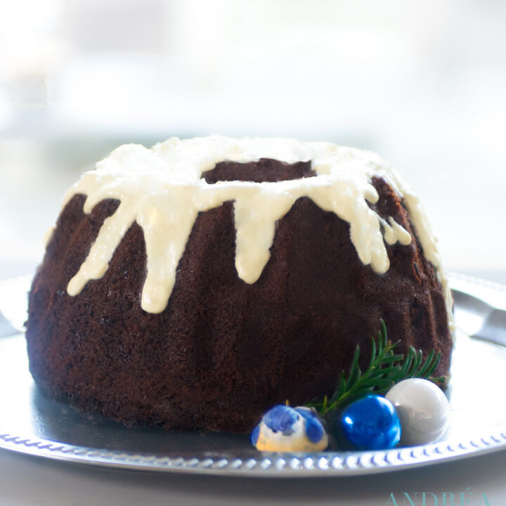 Cranberry tulband met witte chocolade