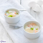 shrimp with egg from the steam oven
