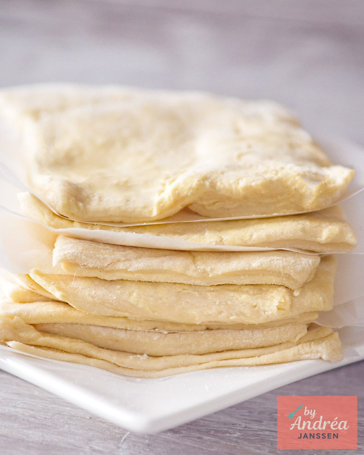 Lactosevrij Bladerdeeg Met Margarine
