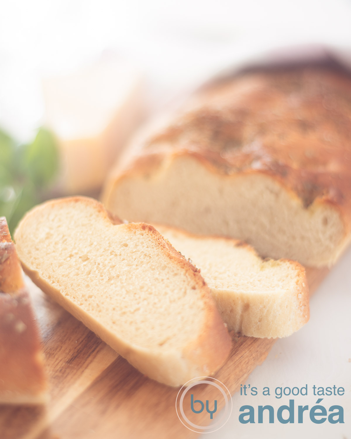 Foccacia met basilicum