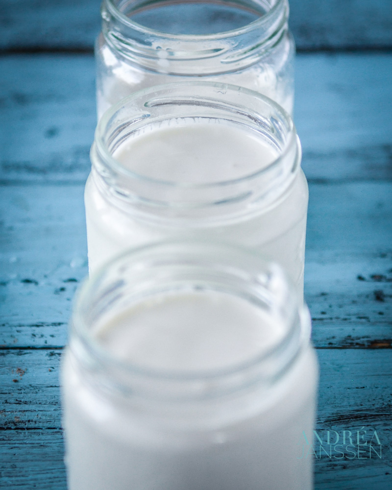 Homemade crème fraîche (lactose-free)