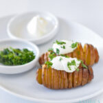 Hasselback potatoes