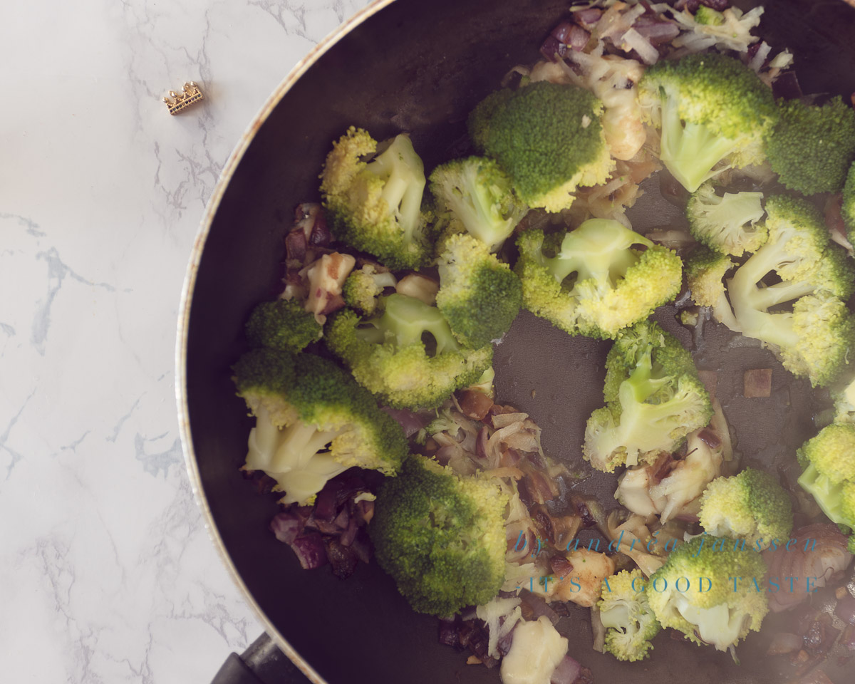 Roerbak de broccoli