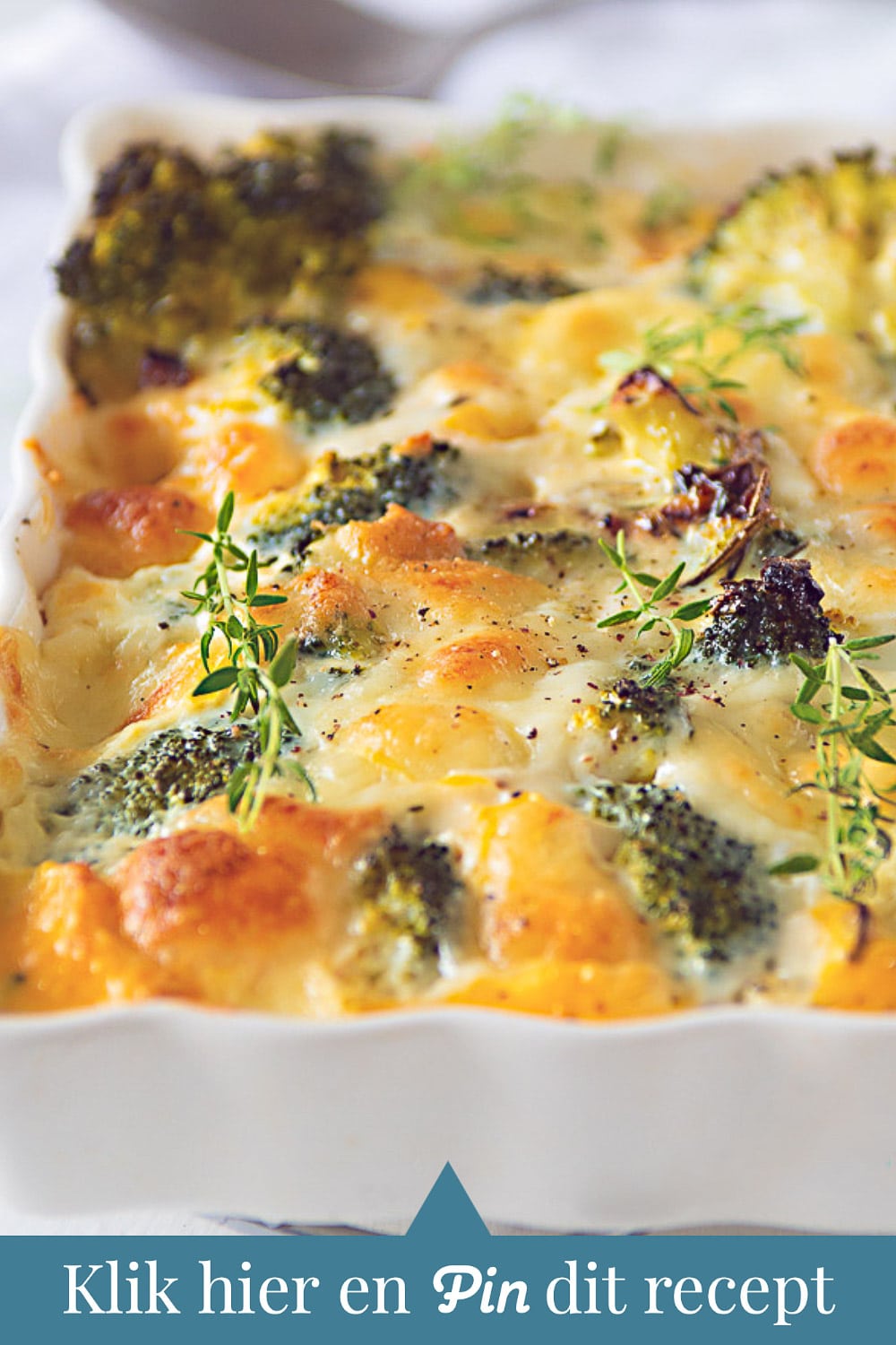 c ta Frittata met broccoli en Mozzarella