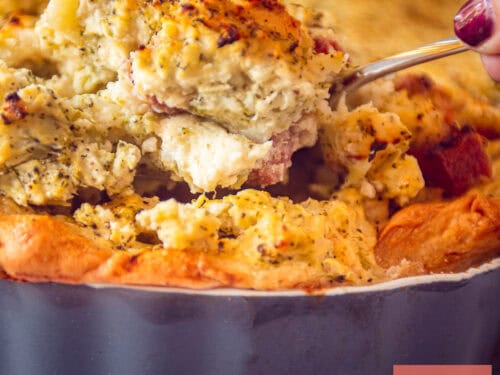 Hearty Quiche with Vegetables and Cervelate Sausage