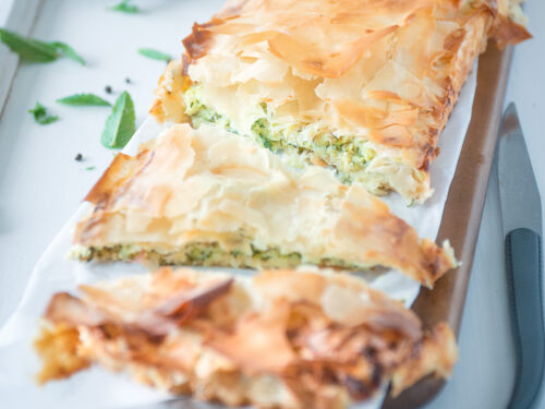 Kolokithopita - Griekse courgette quiche