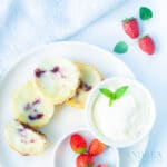 mini cheesecakes met bosvruchten