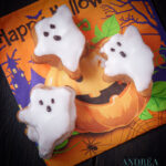 Halloween cake spookjes
