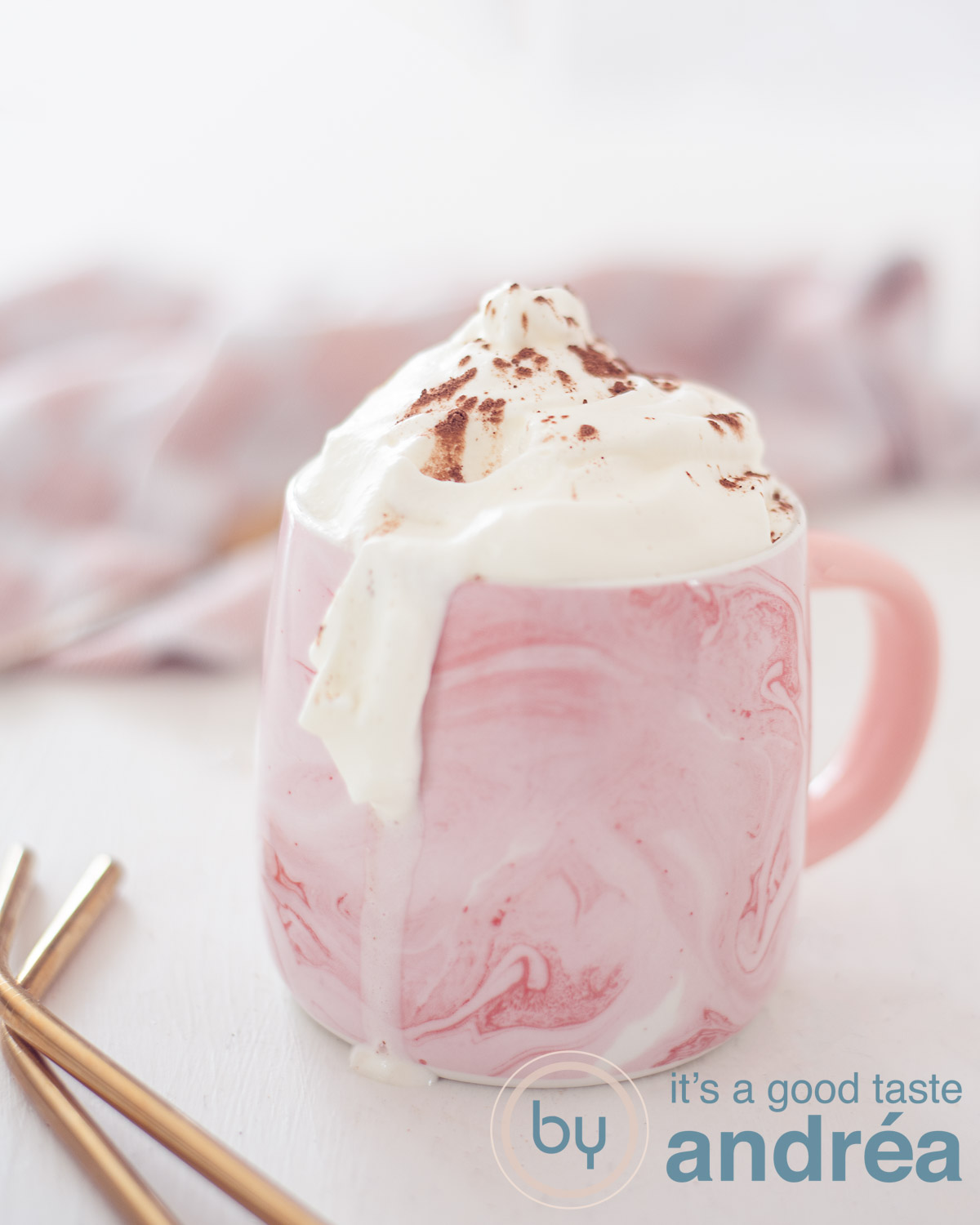 warme chocolademelk met baileys - hot chocolate with baileys