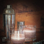 Kokoswater smoothie met chocola - coconut water smoothie with chocolate