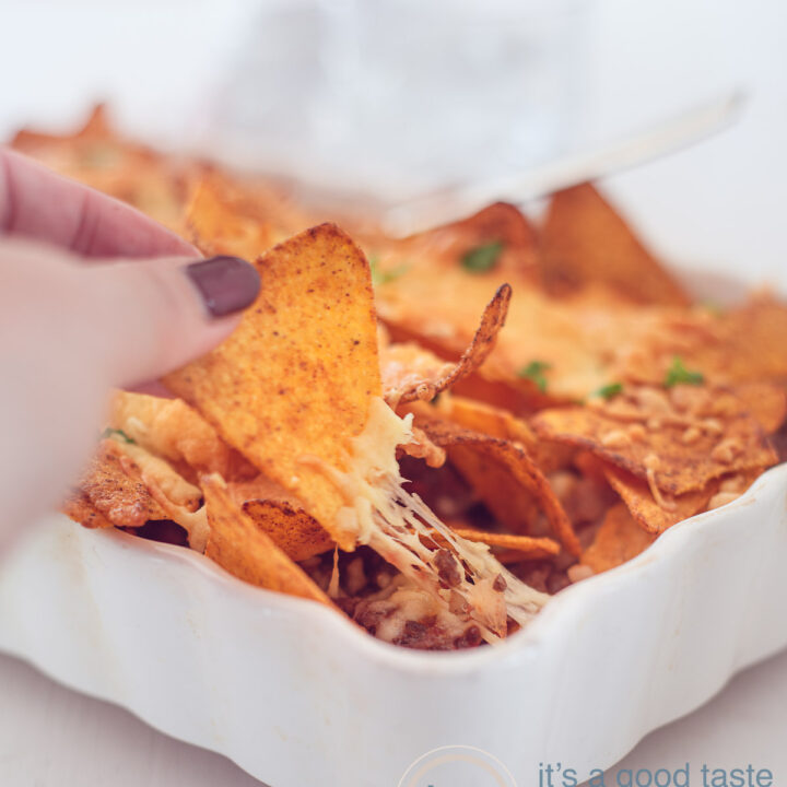 Nacho ovenschotel met zelfgemaakte salsa