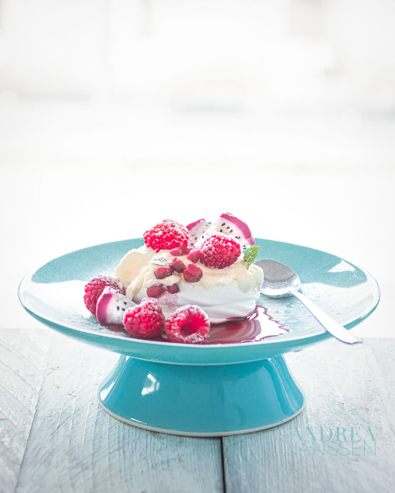 pavlova met rood fruit