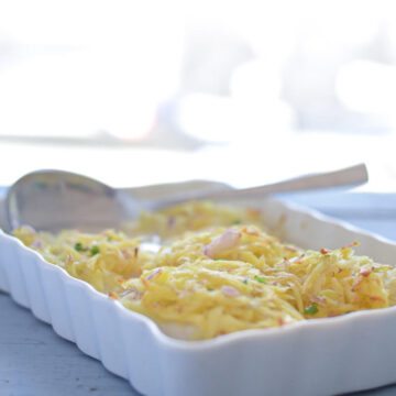 Kabeljauwfilet met aardappel rosti - cod filet with rosti-bewerkt