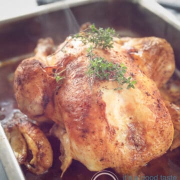 Hele kip uit de slowcooker