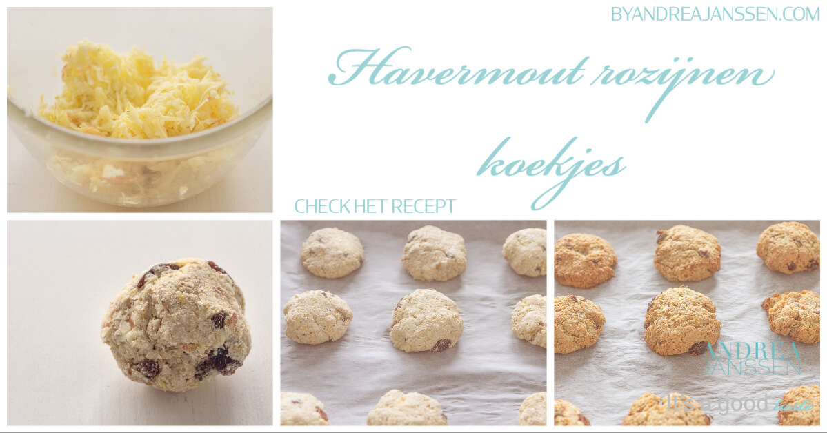 Havermout rozijnen koekjes